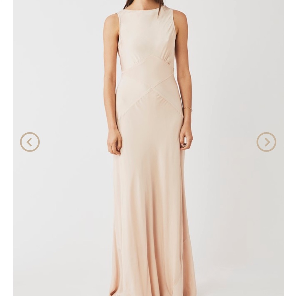 Ghost London Taylor Dress oyster